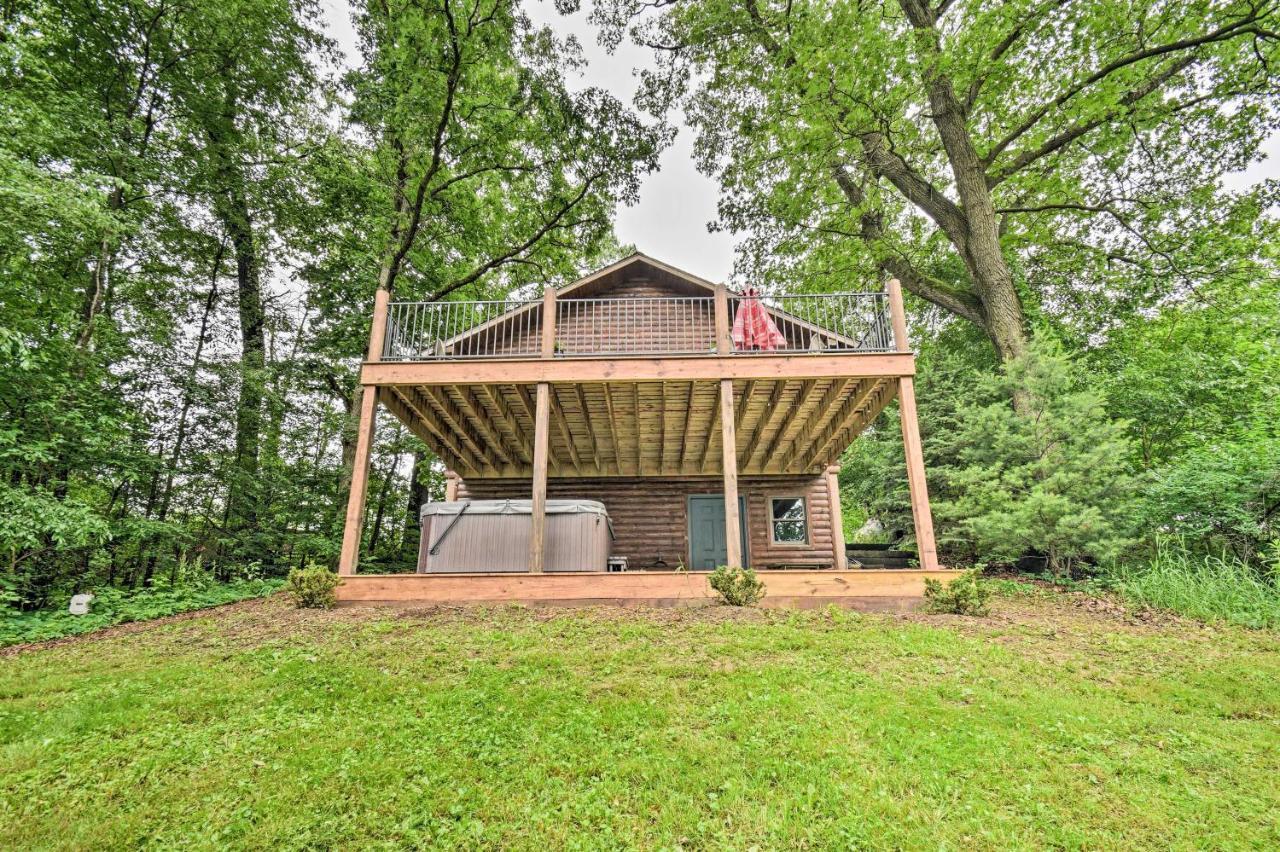 Cozy Amish Country Cabin On Shipshewana Lake! מראה חיצוני תמונה